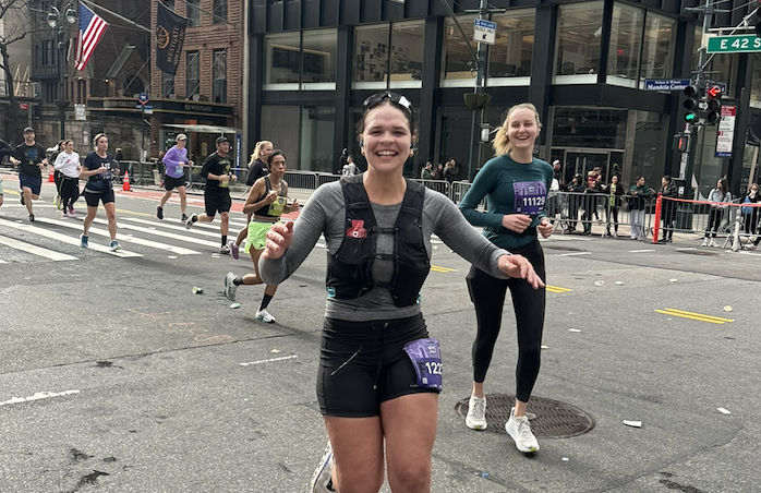 Mikayla running