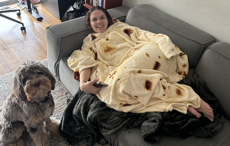 Tortilla blanket