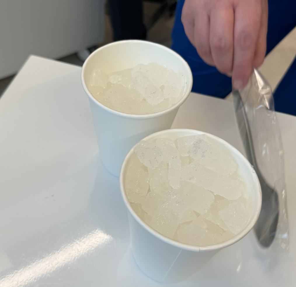 Ice chips