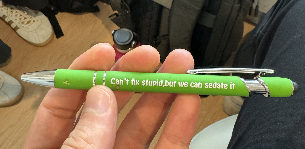 Pen inspection