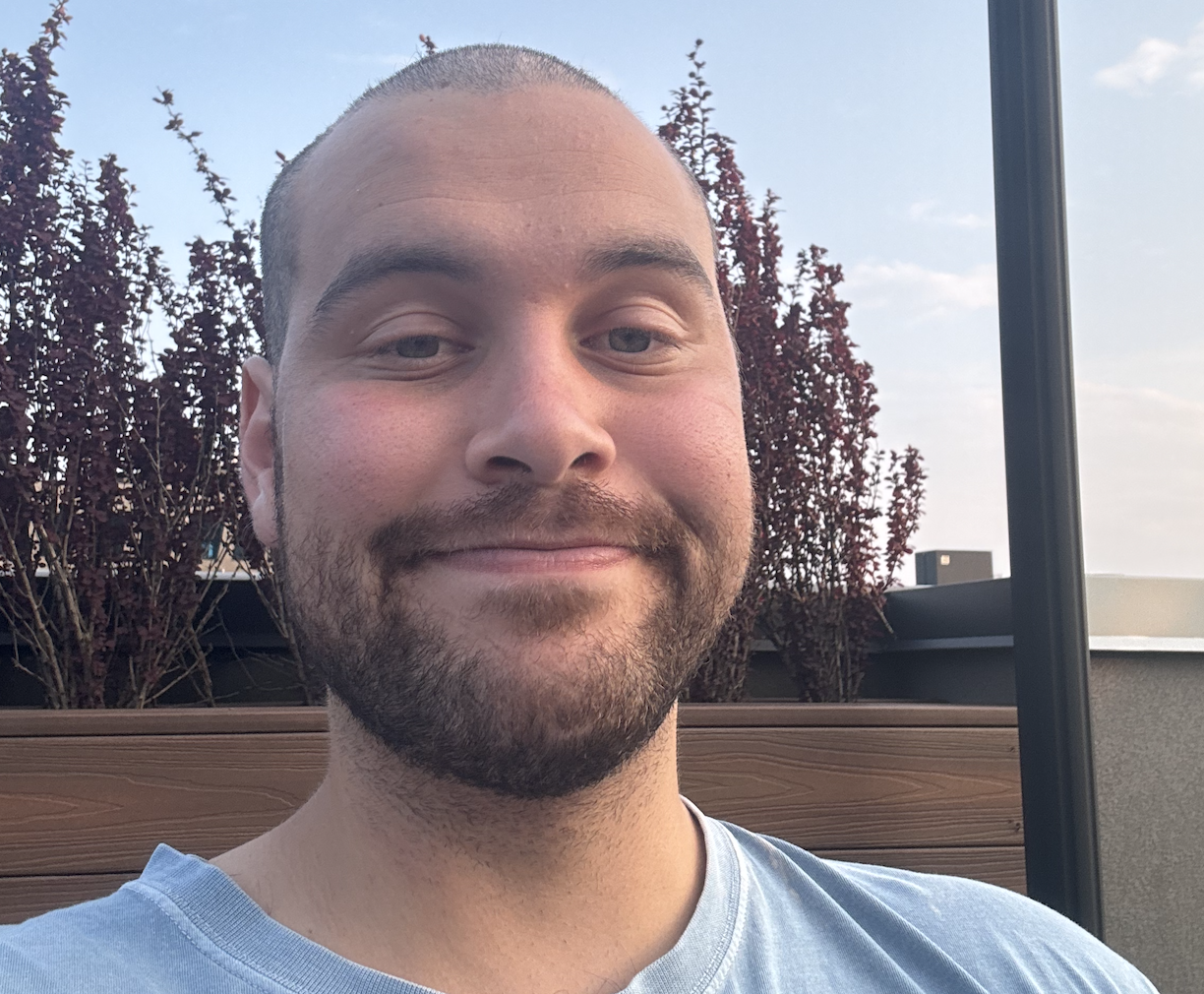 David after completing chemo round 10