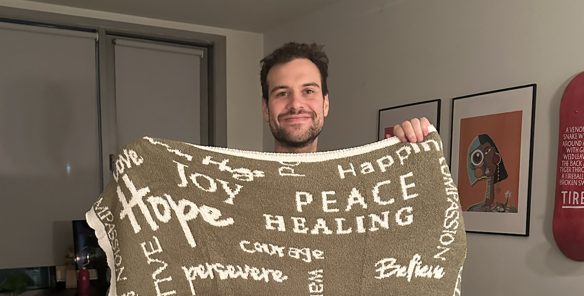 Blanket from Memaw and Pappap