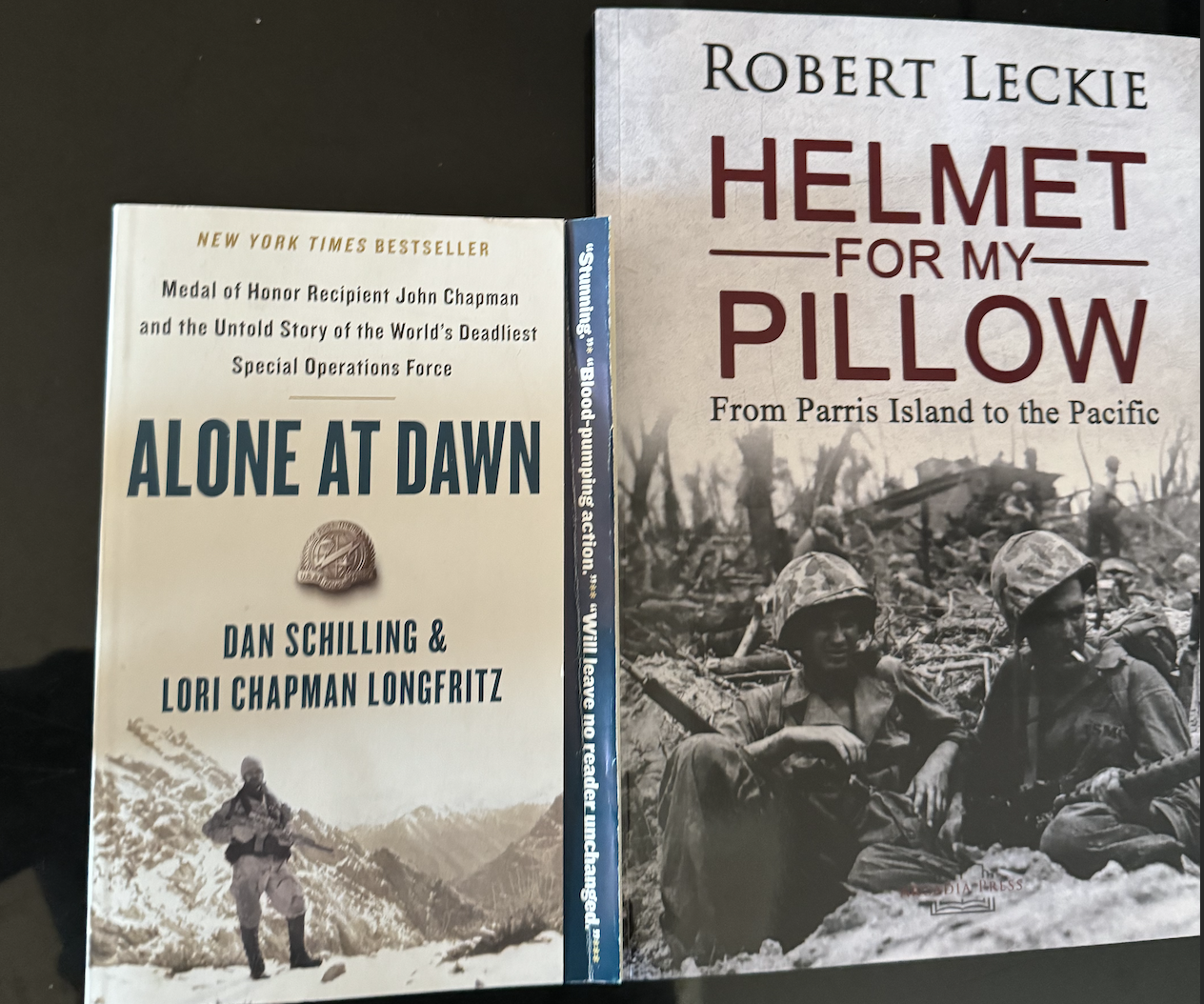 Books from cousin Andrew