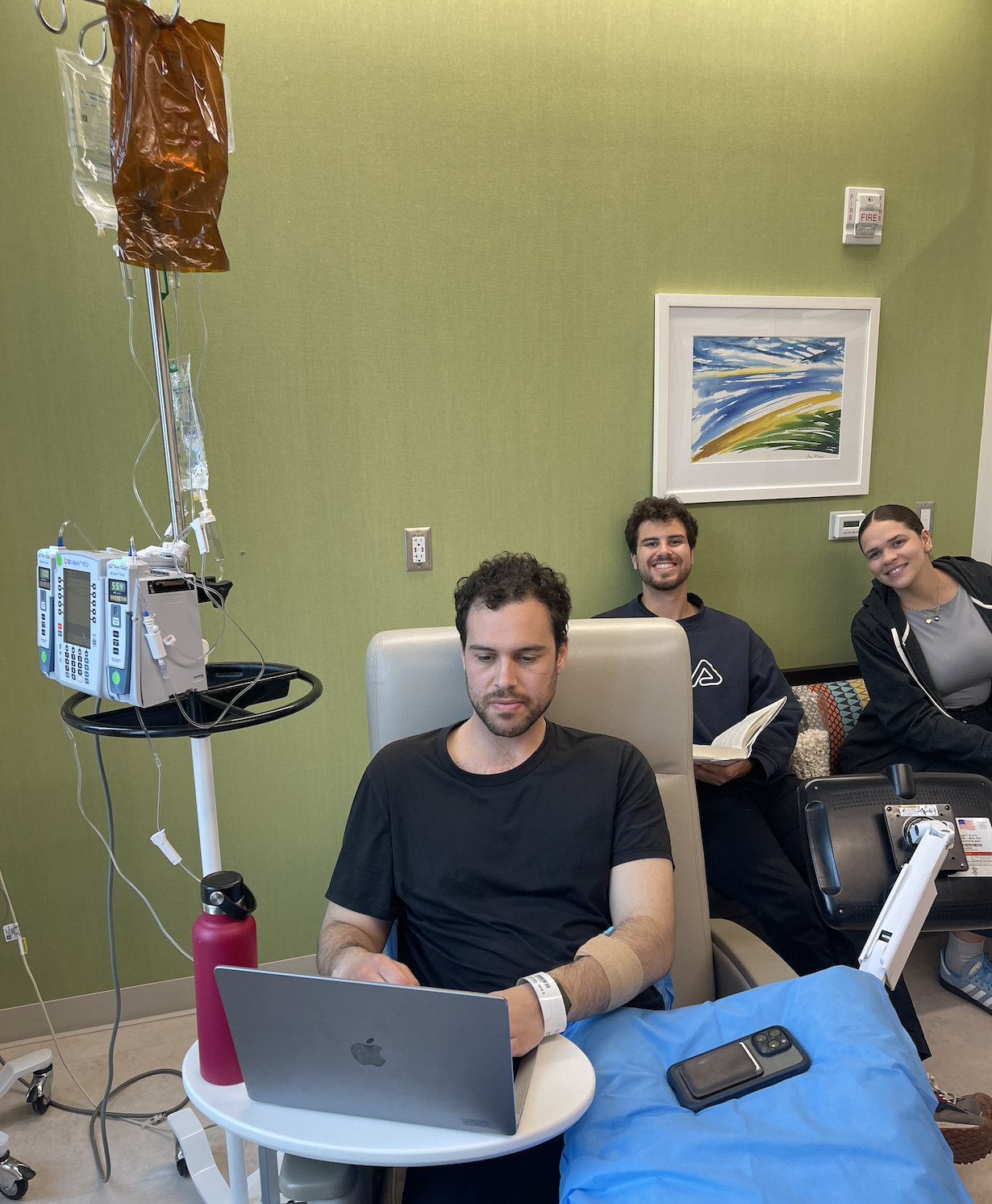 Bug fixing during chemo with Michael and Mikayla